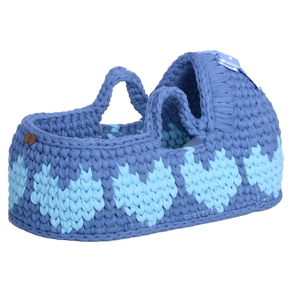Heartfelt Basket – Soft Blue