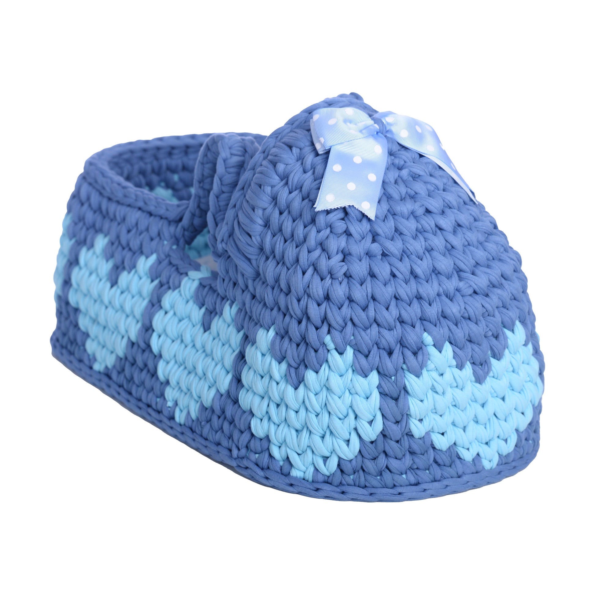 Heartfelt Basket – Soft Blue