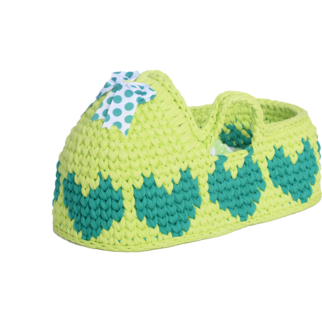 Heartfelt Basket – Soft Green