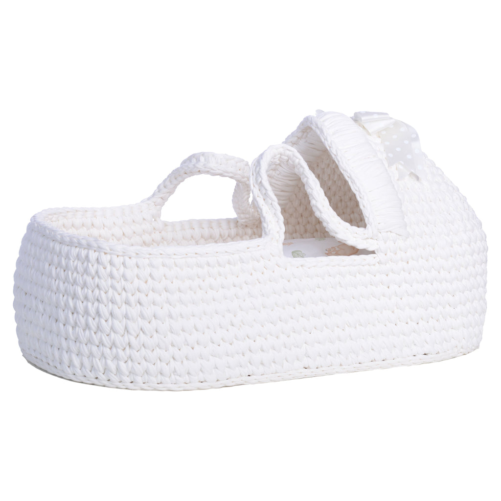 Large Heartfelt Basket – Soft White
